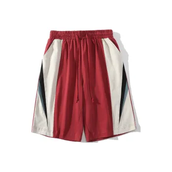 A SQUARE ROOT Casual Shorts Unisex Red
