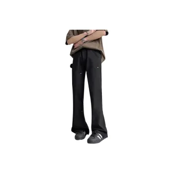 AMANDA BY Casual Pants Summer Unisex Black
