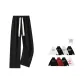 Black[Spring Fall Regular Pants](Includes Sweatshirt)
