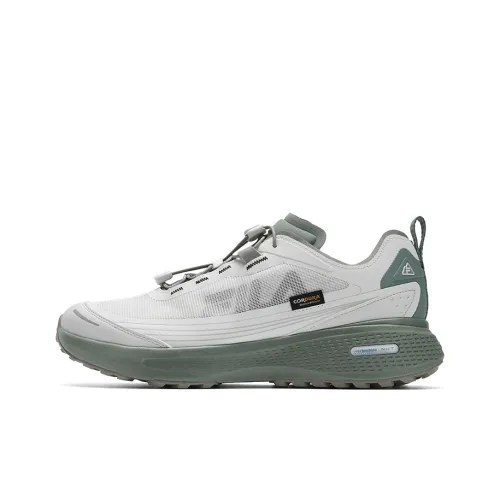FILA NUVOLE 3 Cushioning Slip Resistant Low Top Outdoor Shoes Men's Mercerization Green