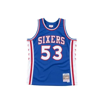 Mitchell & Ness Basketball Jerseys Men's Blue