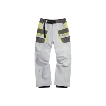 BURTON Aizawa Ski Pants Unisex Light Gray