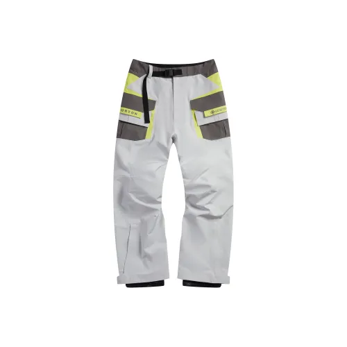 BURTON Aizawa Ski Pants Unisex Light Gray