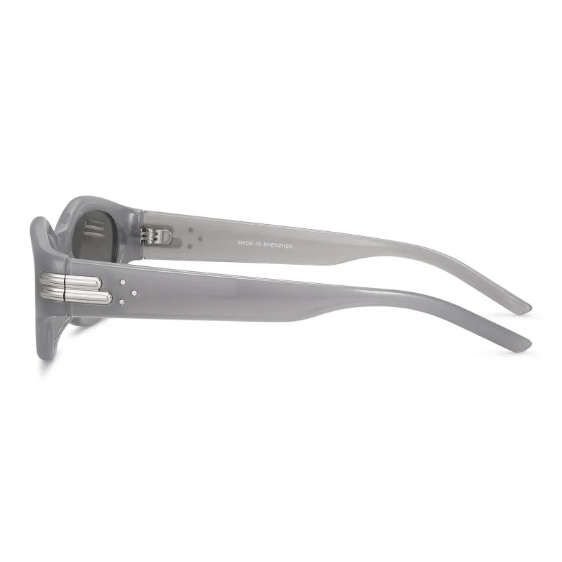 PULAIS TR/Memory Plastic Cat Eye Sunglasses Unisex-4