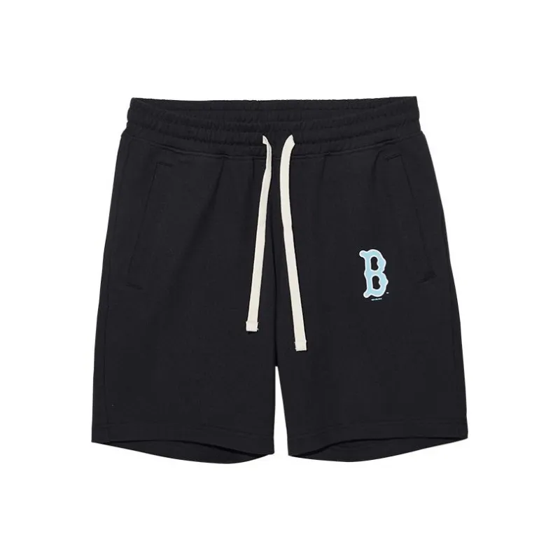 New Era Casual Shorts Unisex Black-0