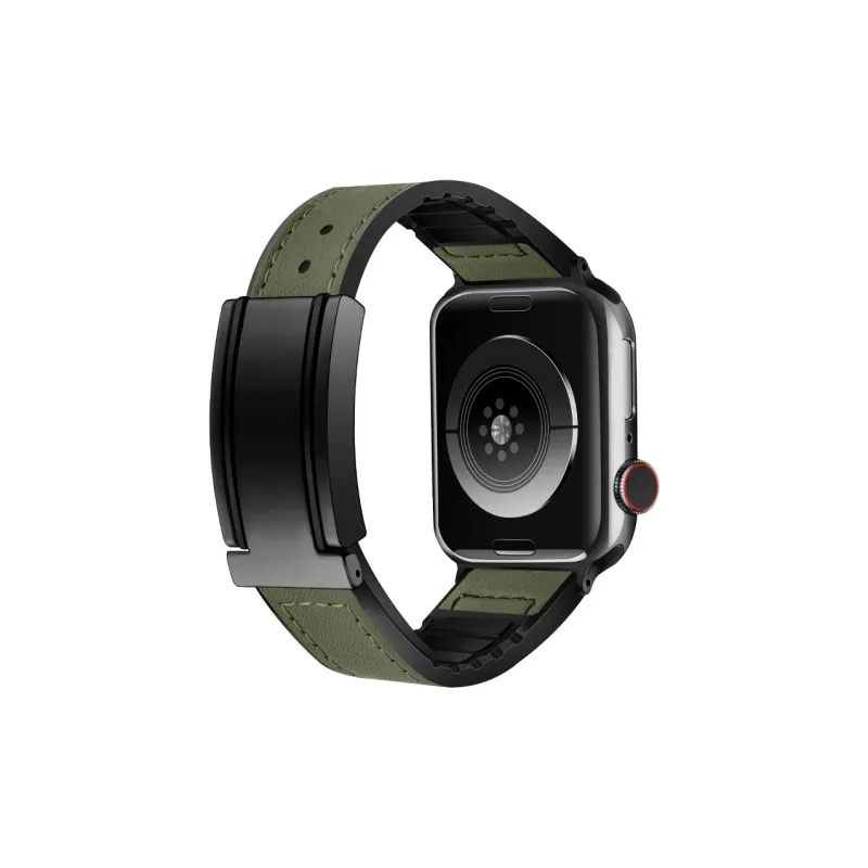 ZHENGGUANG Watch Band Apple Compatibility Genuine Leather Material-8