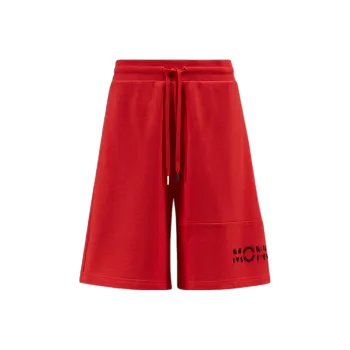 Moncler Casual Shorts Men Red