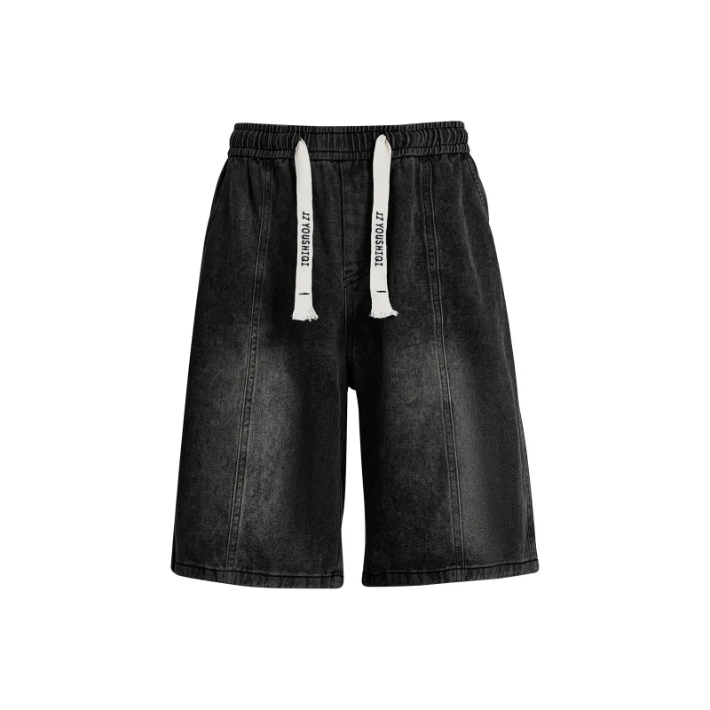 YOUSHIQI Denim Shorts Unisex-5