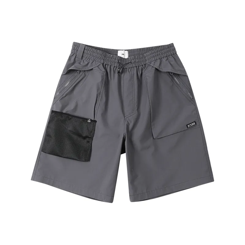 FOSS Casual Shorts Unisex Dark Gray-0