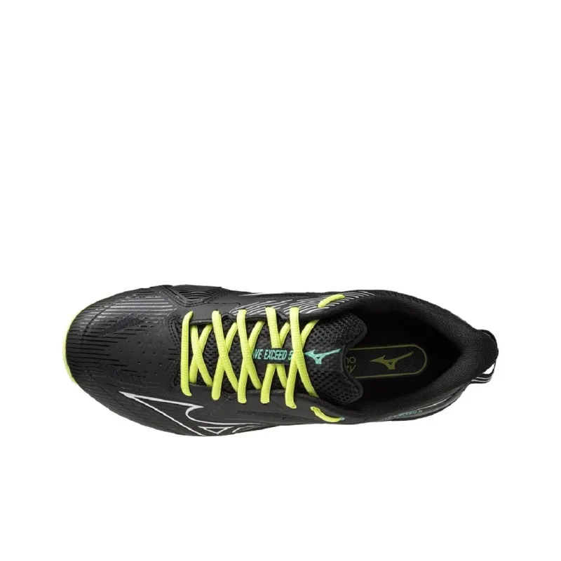Mizuno Wave Exceed 5 Anti Slip Wear Resistant Low Top Tennis Shoes Unisex Black-2