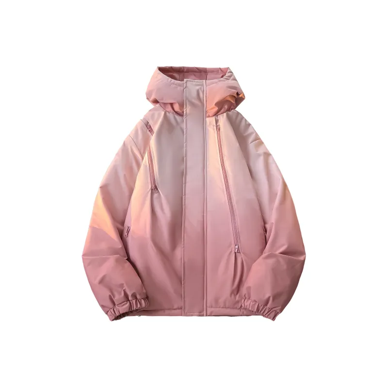 WARRIOR Ride The Wind And Waves Series Puffer Jackets Unisex-6