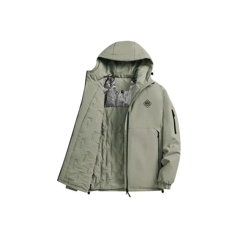 PIERRE CARDIN Puffer Jacket Unisex Beige Apricot-2