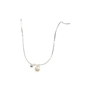 DAWO 925 Sterling Silver Necklaces Women's