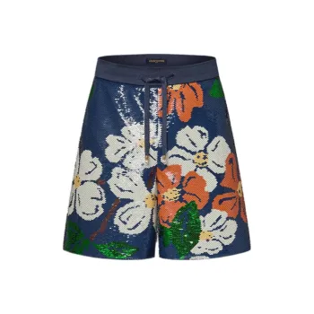 LOUIS VUITTON Sequin Embroidered Shorts