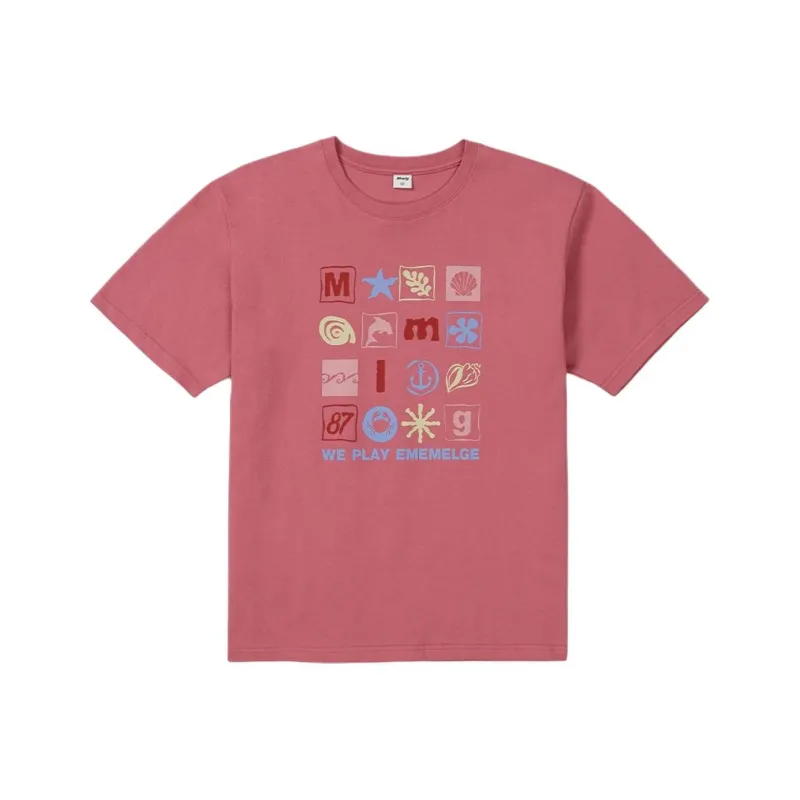 Mmlg T Shirts Unisex Pink-0