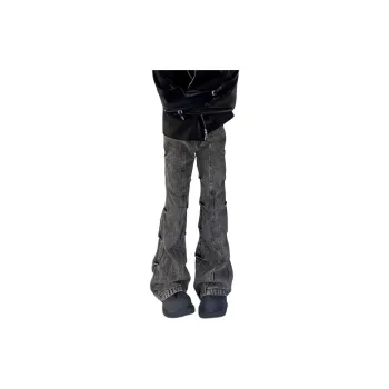 ORMY Jeans Unisex Black Gray