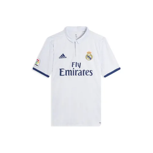 Adidas wear Madrid Soccer Jerseys Men White