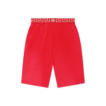 VERSACE Casual Shorts Men Red