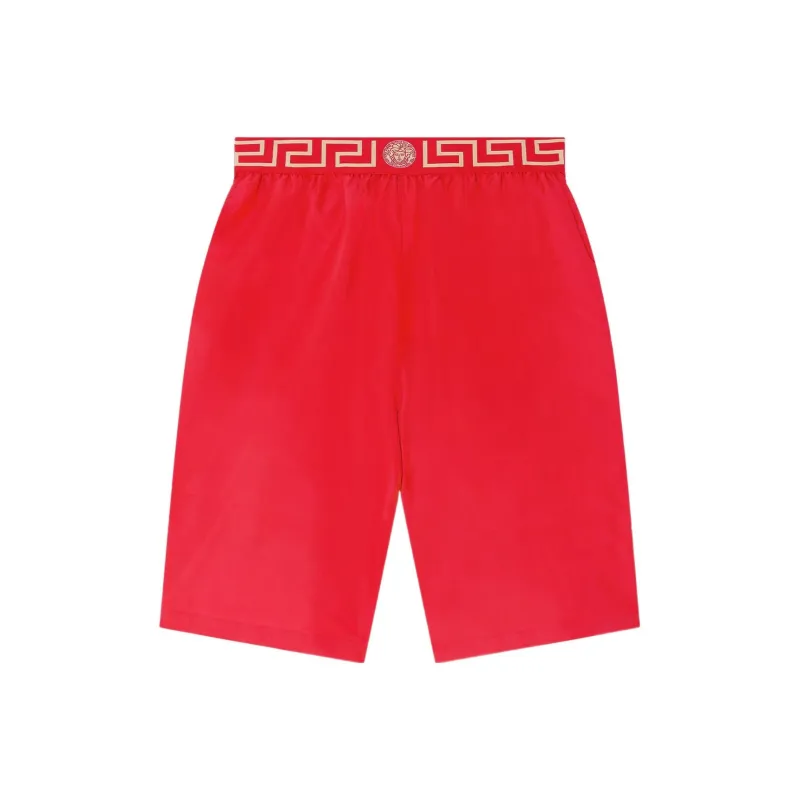 VERSACE Casual Shorts Men Red-0
