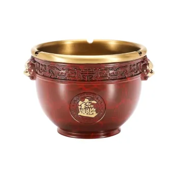 Xuan Rafters Pavilion Individual Trendy Creative Ashtray New Chinese Style Living Room Coffee Table Ashtray
