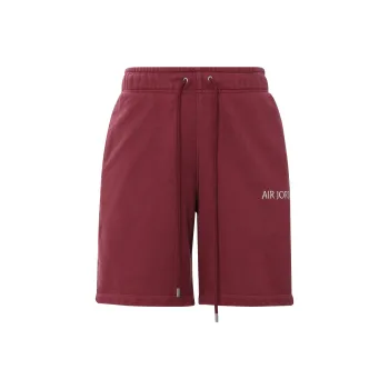 JORDAN Casual Shorts Unisex Burgundy