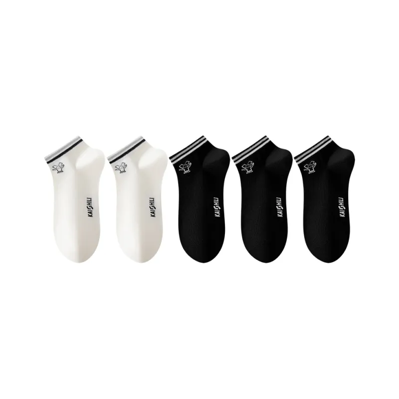 MIIOW No Show Socks Unisex 5 Pack-8