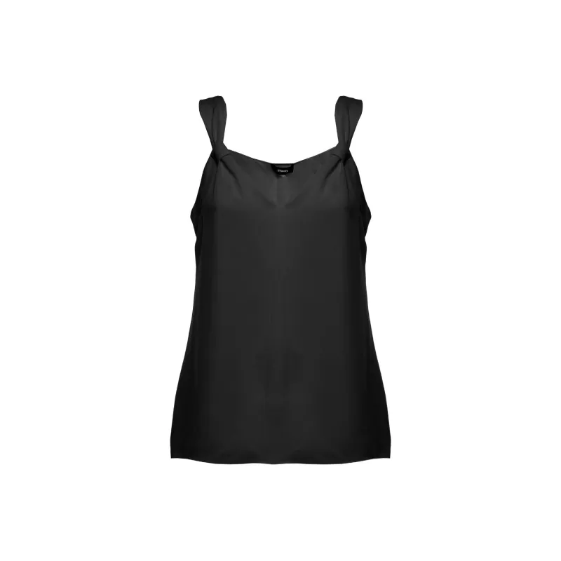 THEORY Tank Tops Women's Black-0