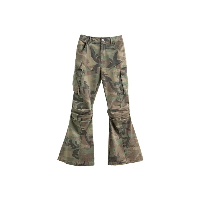 FRKM Casual Pants Unisex Camouflage-0