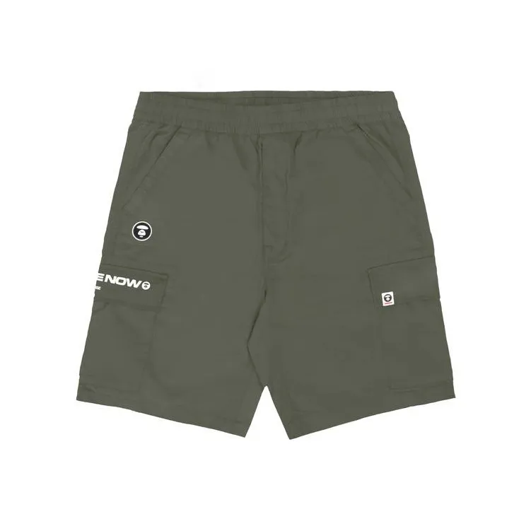 Aape By *A Bathing APE® Logo appliqué Cargo Shorts-2