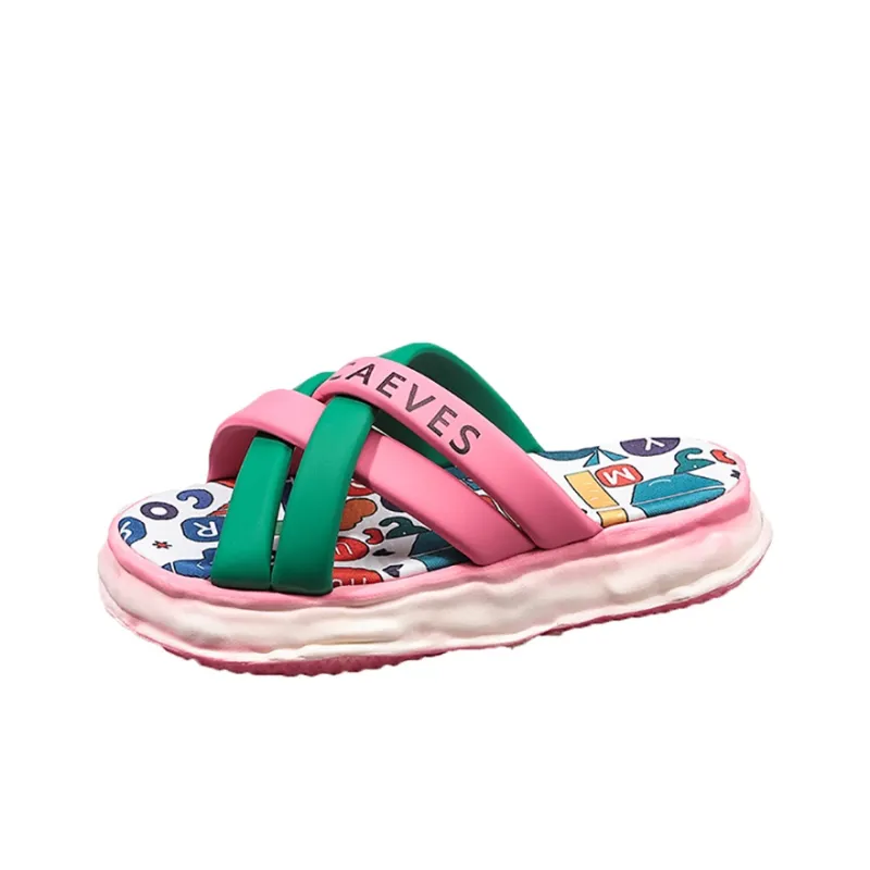 Take The Qin Rubber Sole Slip Resistant, Abrasion Resistant, Quick Dry Massage Cushioning Slide Slippers Women's-0