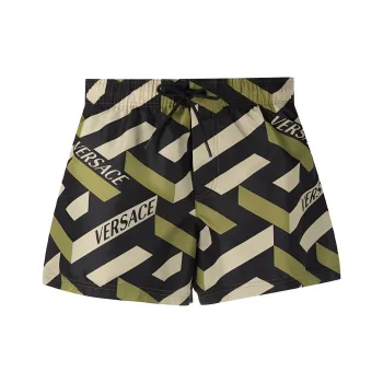 FANSIZHE Swimming Shorts Men's Green