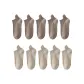 10 Pack (Coffee 5+Khaki 5)