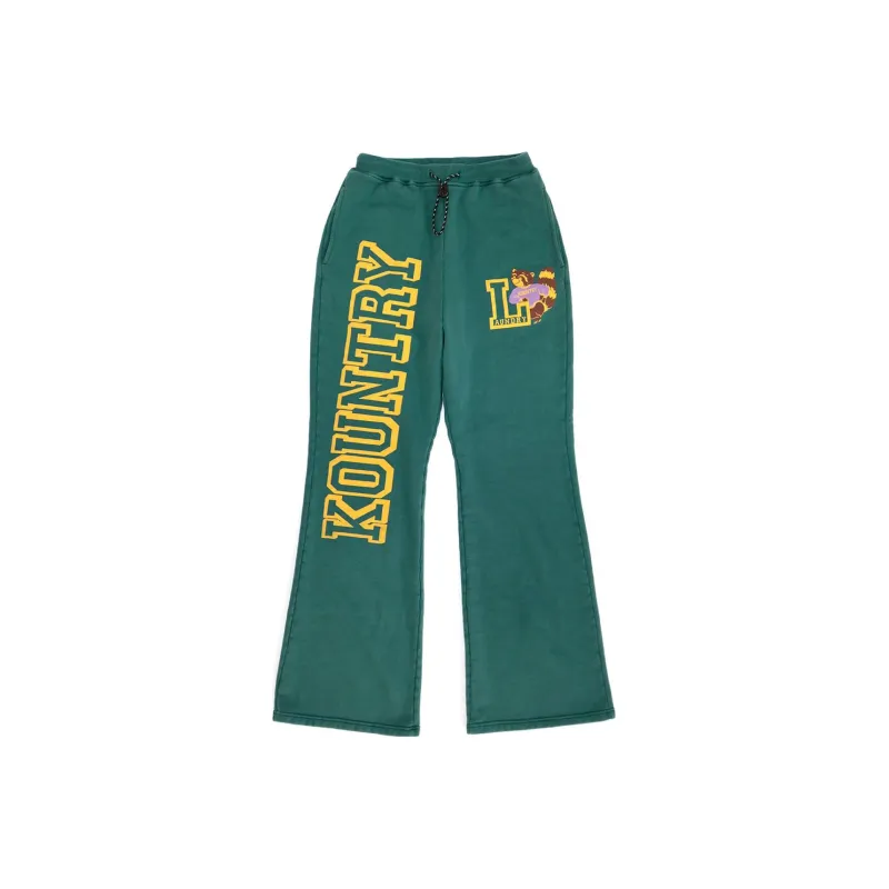 Kapital Fleece Fleece Flared Sweatpants-3