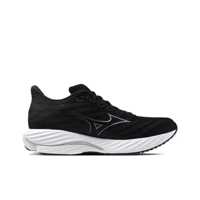 Mizuno Wave Rider 28 Cushioning, Wear Resistant Low Top Running Shoes Men's Black-1