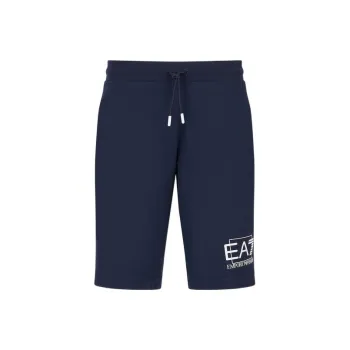 EMPORIO ARMANI Casual Shorts Men Navy Blue