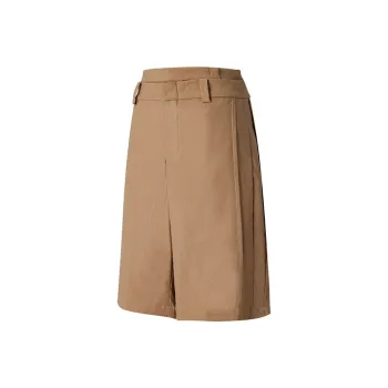 Organic Emotion Casual Shorts Unisex Coffee