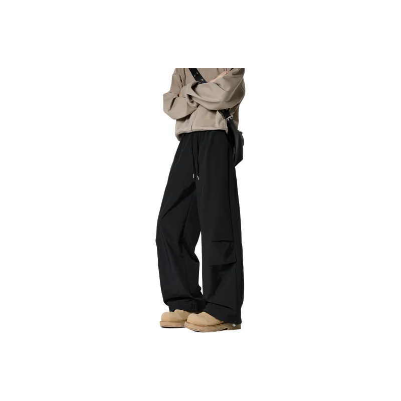 YATSI Casual Pants Unisex Dark Red-0