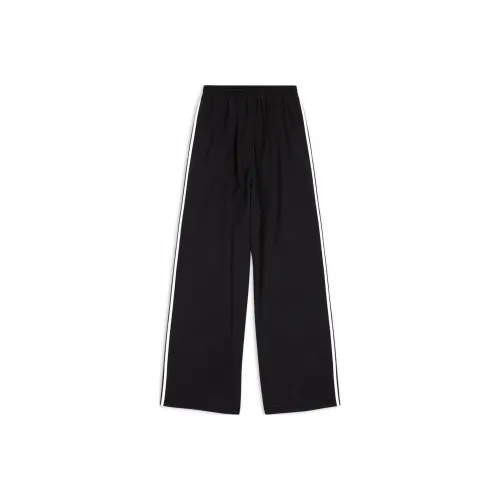 Balenciaga x Adidas Casual Pants Small Version Men's Black