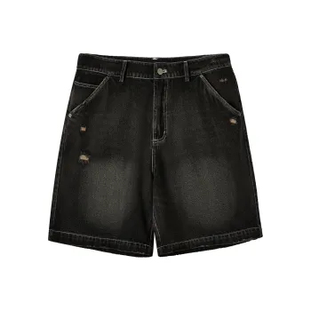 COKEIN Denim Shorts Unisex Dark Gray