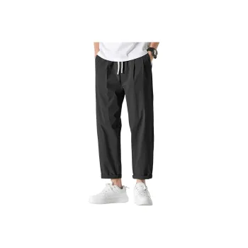WOOD SOON Ice Silk Pants For Teenagers Cooling And Thin Pants Men's