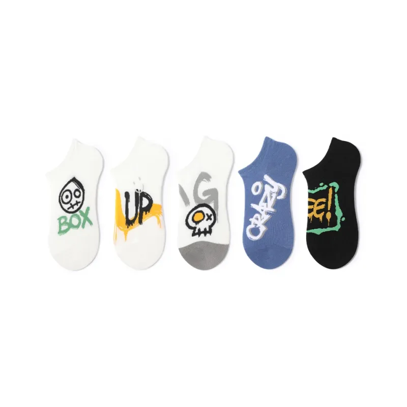 Primeet Mid Calf Socks Men's 5 Pack-40
