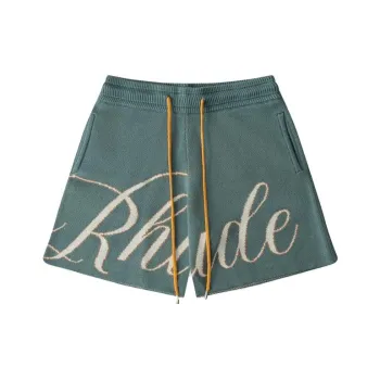 RHUDE Script Logo Knit Short