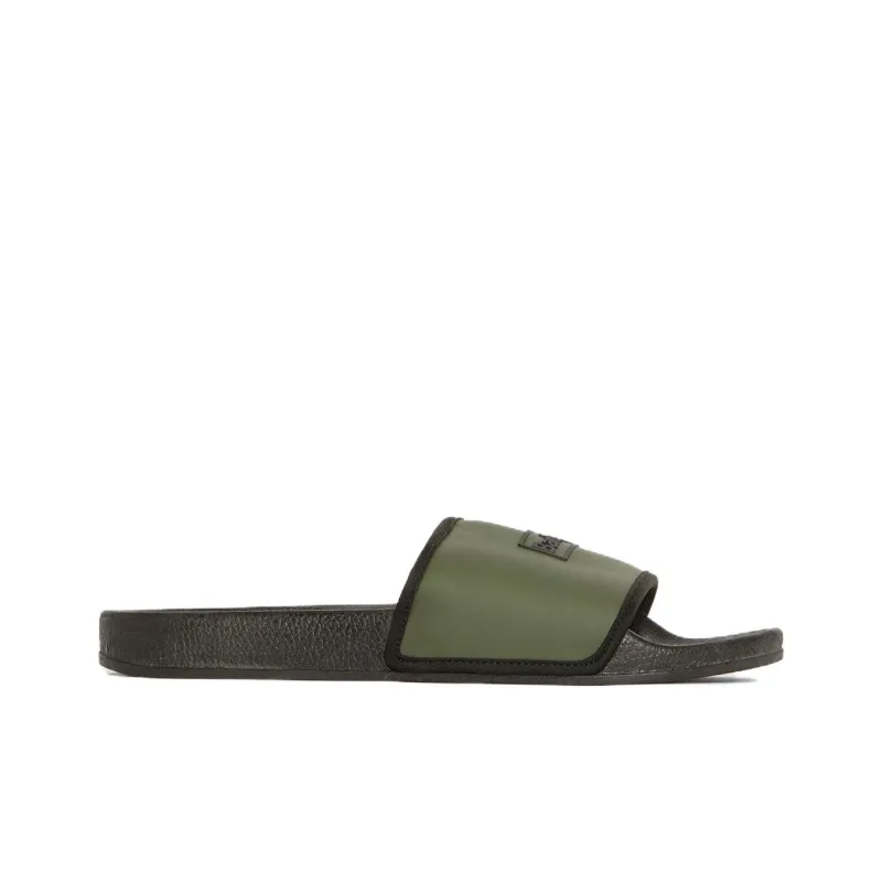 BARBOUR Slide Slippers Men's Green-1