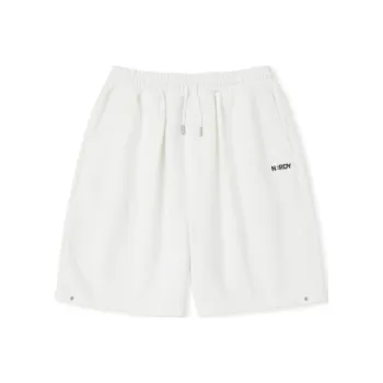 NERDY Casual Shorts Men's Gray White