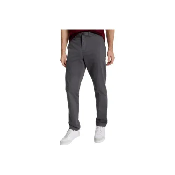 Tommy Hilfiger Regular Fit Thflex Tommy Chino Pants Grey Skies Casual Pants Men's Gray