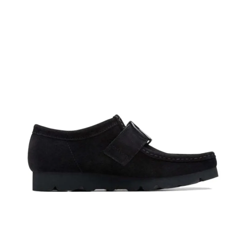 Clarks Originals Wallabee Strap Needles Black-1
