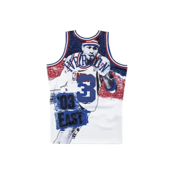 Mitchell Ness Basketball Jerseys Men White