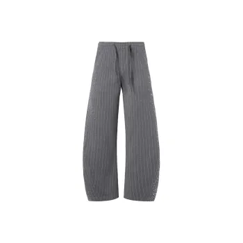 ROCAWEAR SS25 Casual Pants Unisex Light Gray