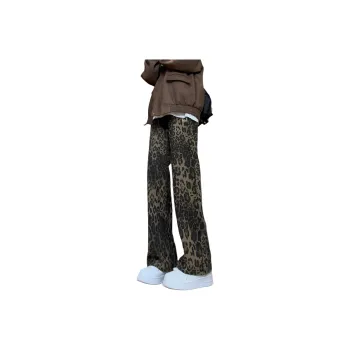 FOREVER 21 Jeans Men's Leopard Print