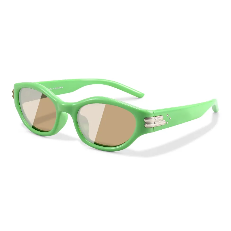 PULAIS TR/Memory Plastic Cat Eye Sunglasses Unisex-0